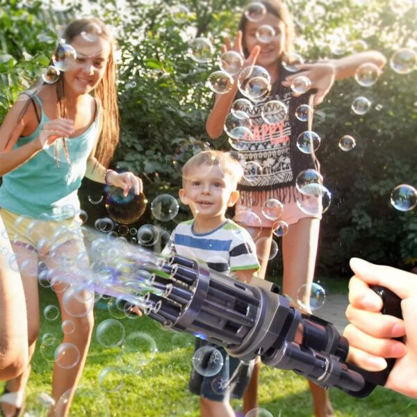 Rocket Launcher Electric Bubble Machine Gun for Toddlers Toys - Image 6