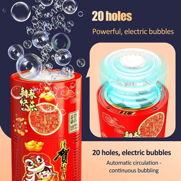 Rechargeable Pyro-Bubbler Party Magic: Firework in bubbles! - Image 4